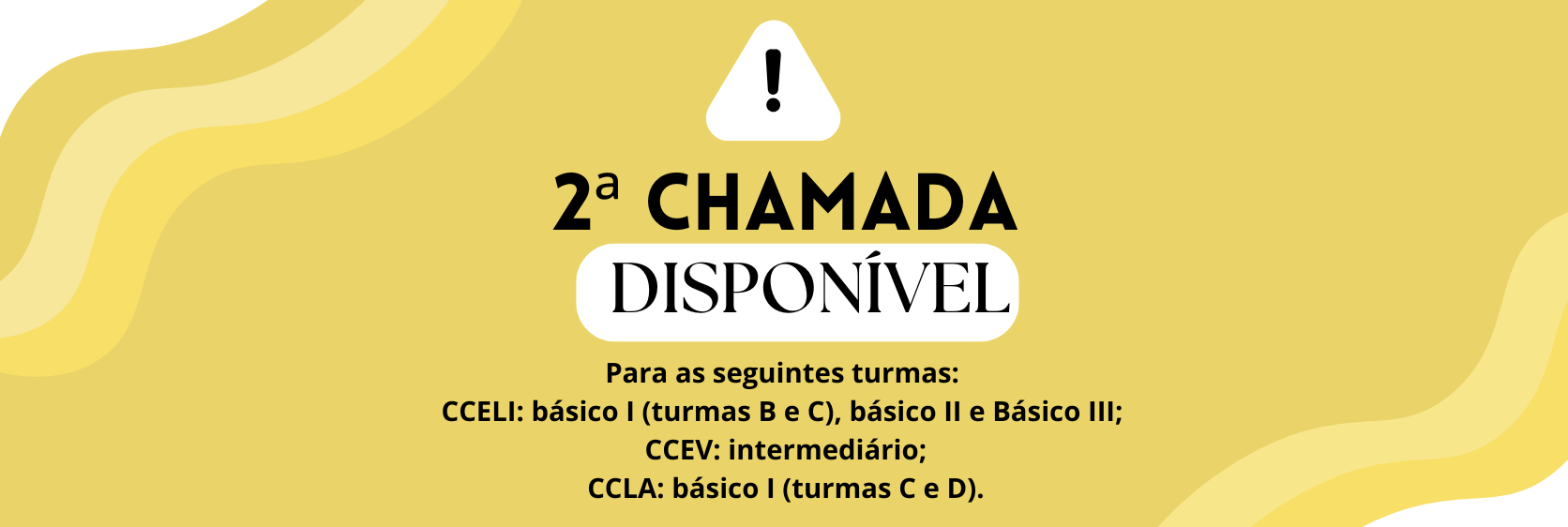 2ª chamada