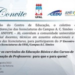 1º Encontro do Coletivo das Licenciaturas da UFAL/Campus A.C. Simões
