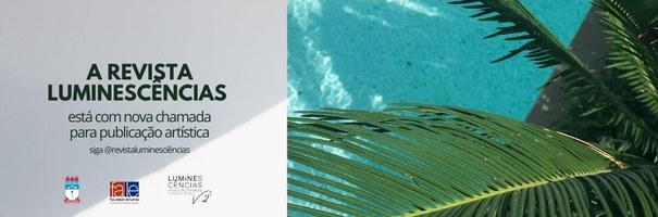 Chamada aberta para publicação artística!