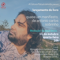Lançamento do livro "quase um manifesto", de antonio carlos sobrinho