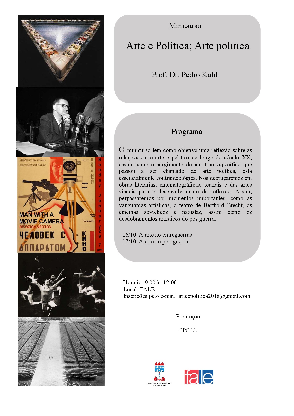 Minicurso Arte e política; Arte política