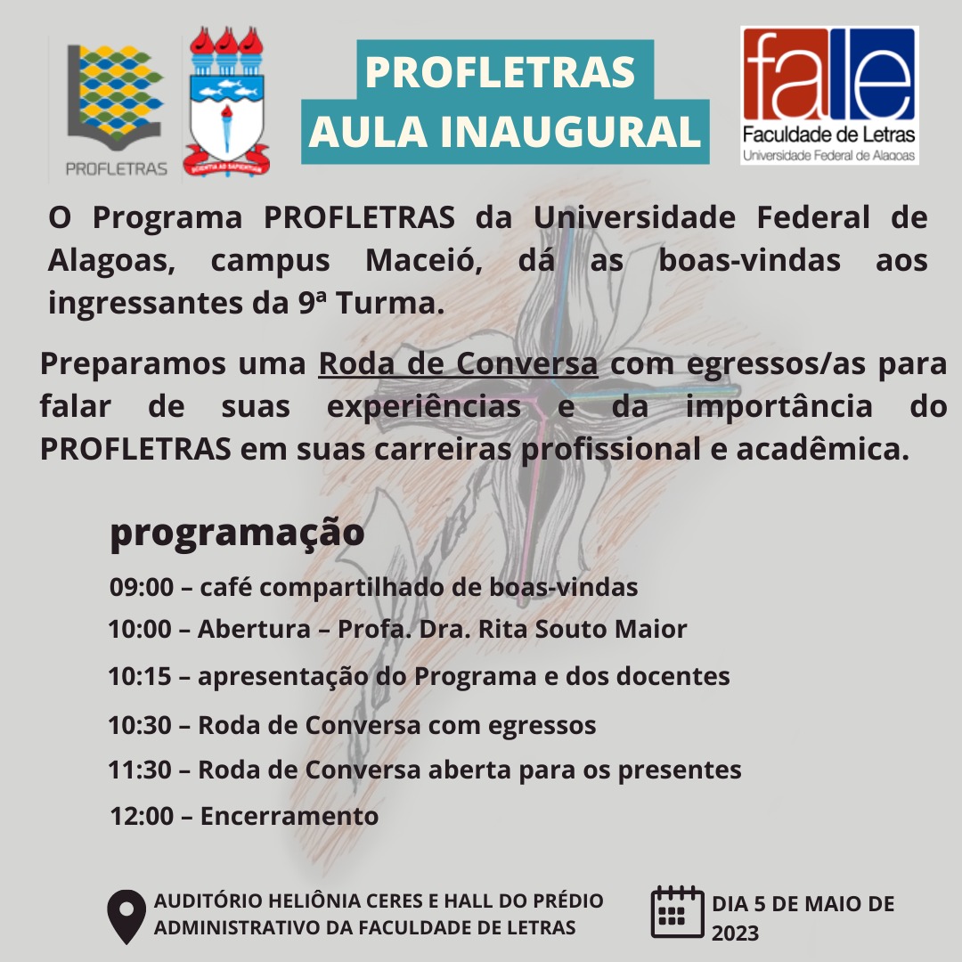 Participe da aula inaugural do Mestrado em Administração