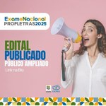 Edital - Seleção para Alunos do Mestrado Profissional em Letras - PROFLETRAS (TURMA 2025)