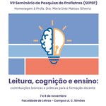 I Encontro de Linguagem e Ensino e VII Seminário de Pesquisas do Profletras